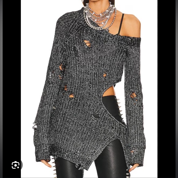 REVOLVE Sweaters - NBD Mundaka Distressed Oversized Sweater